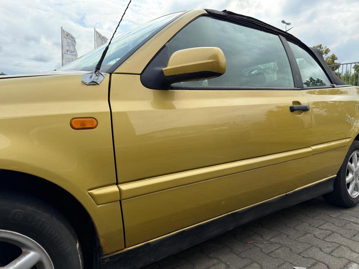 VW Golf 3/4 Cabrio original Tür links LA1U Futuragelb Rohbau BJ98